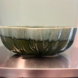 Vintage Cookson USA Pottery 603 Drip Glaze Planter Flower Pot